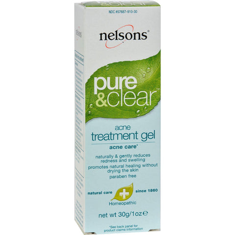 Nelsons Pure And Clear Acne Gel - 1 Oz