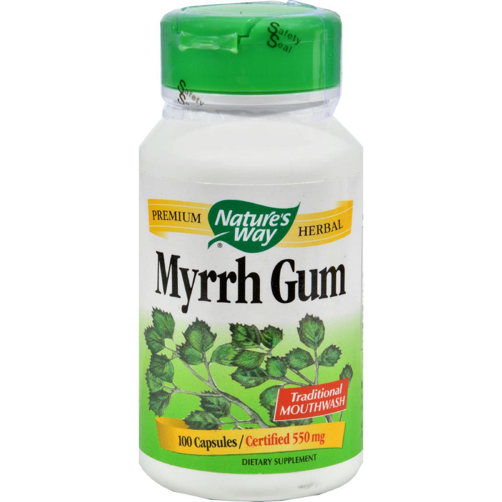 Nature's Way Myrrh Gum - 550 Mg - 100 Capsules