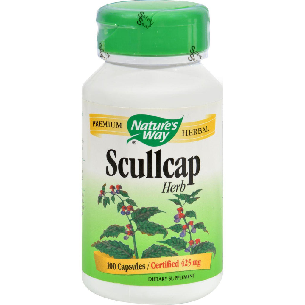 Nature's Way Scullcap Herb - 100 Capsules