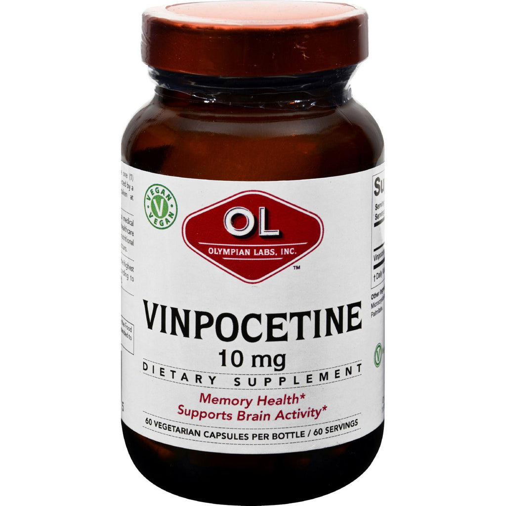 Olympian Labs Vinpocetine - 10 Mg - 60 Vegetarian Capsules