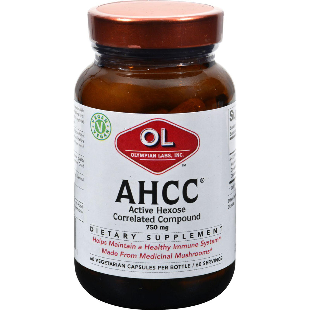 Olympian Labs Ahcc - 750 Mg - 60 Capsules