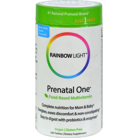 Rainbow Light Prenatal One Multivitamin - 150 Tablets