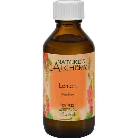 Nature's Alchemy 100% Pure Essential Oil Lemon - 2 Fl Oz