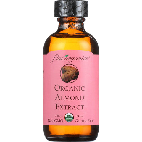 Flavorganics Extract - Organic - Almond - 2 Oz - Case Of 12