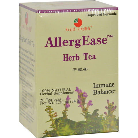 Health King Allergease Herb Tea - 20 Tea Bags