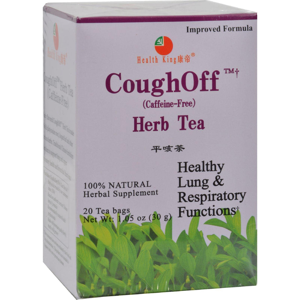 Health King Cough-off Herb Tea - 20 Tea Bags