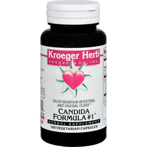 Kroeger Herb Candida Formula # 1 - 100 Capsules