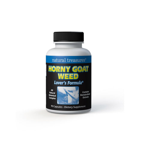 Natural Treasures Horny Goat Weed - 90 Capsules