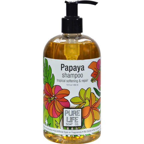 Pure Life Shampoo Papaya - 14.9 Fl Oz