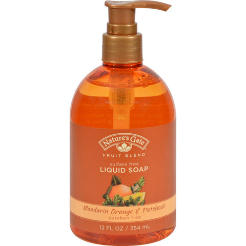 Nature's Gate Organics Liquid Soap Mandarin Orange And Patchouli - 12 Fl Oz