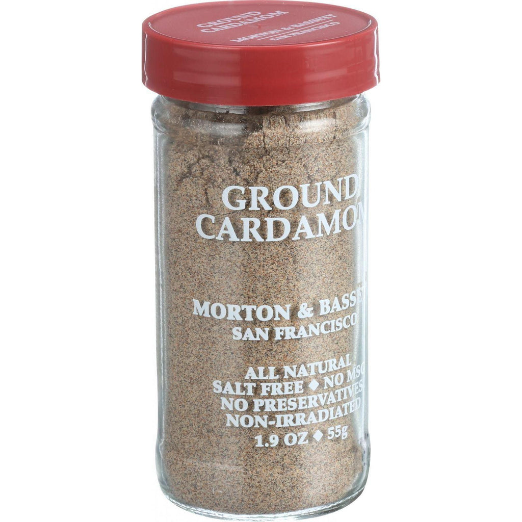 Morton And Bassett Seasoning - Cardamom - Ground - 1.9 Oz - Case Of 3