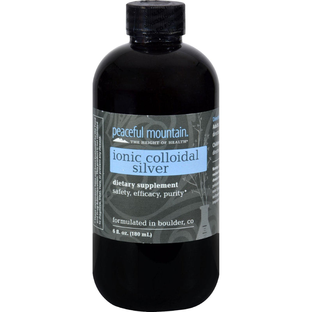 Peaceful Mountain Ionic Colloidal Silver - 6 Fl Oz