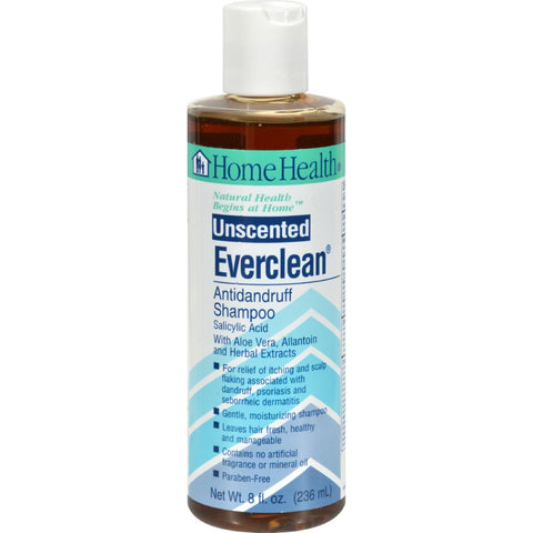 Home Health Everclean Antidandruff Shampoo Unscented - 8 Fl Oz