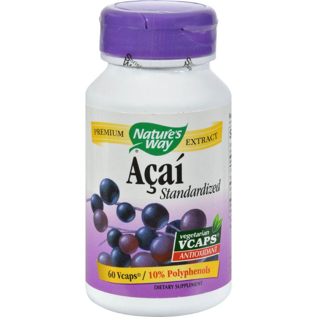 Nature's Way Acai - 60 Vegetarian Capsules