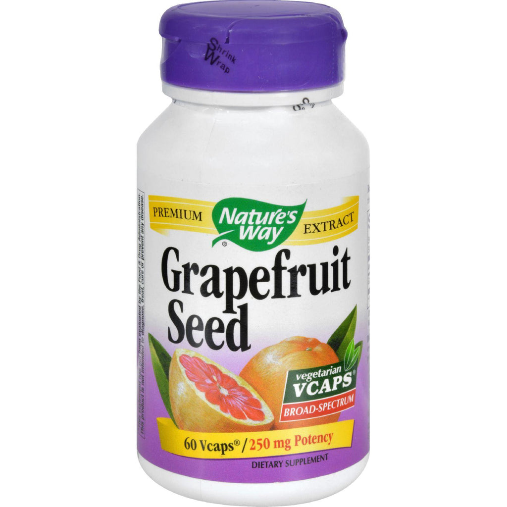 Nature's Way Grapefruit Seed Standardized - 60 Vegetarian Capsules