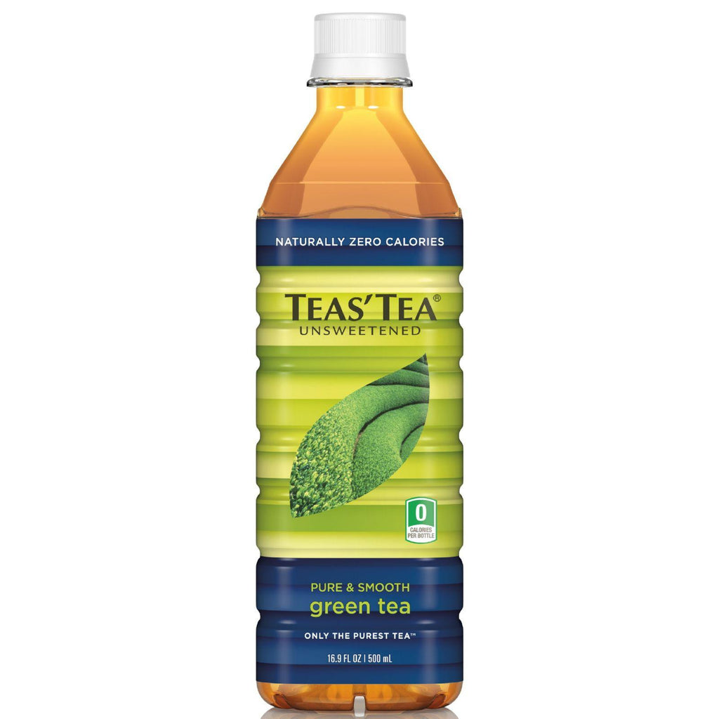 Teas' Tea Unsweetened Pure Green Tea - Case Of 12 - 16.9oz