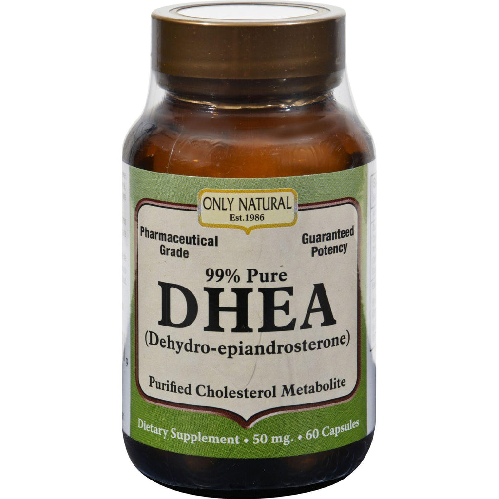 Only Natural Dhea - 50 Mg - 60 Capsules