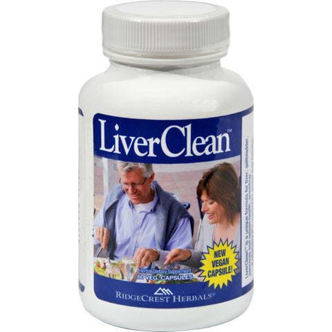 Ridgecrest Herbals Liverclean - 60 Vegetarian Capsules