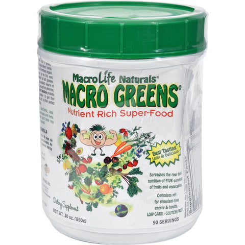 Macrolife Naturals Macro Greens - 30 Oz