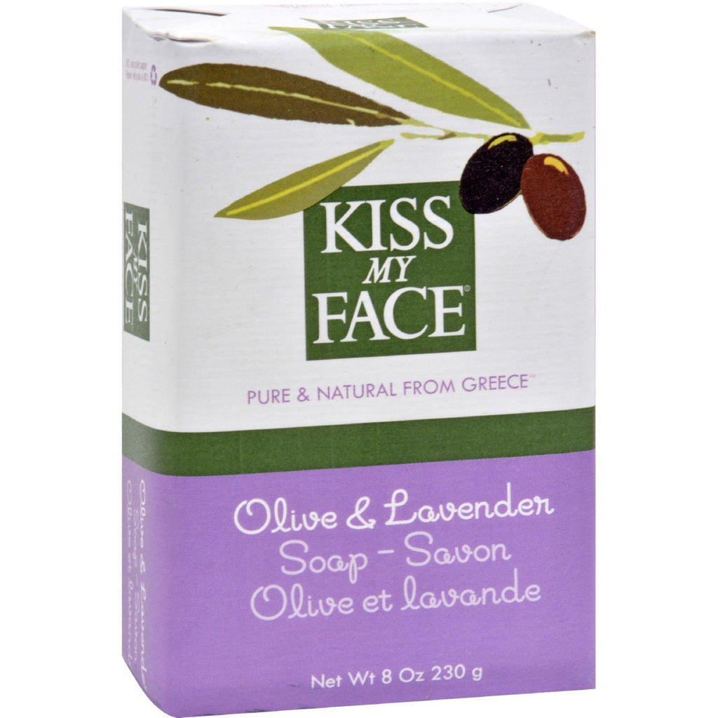 Kiss My Face Bar Soap Olive And Lavender - 8 Oz