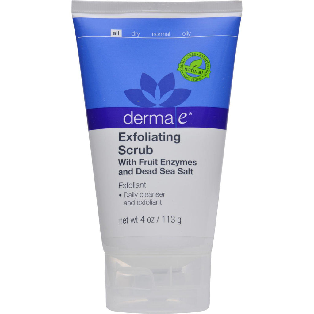 Derma E Fruit Enzyme Facial Scrub - 4 Fl Oz