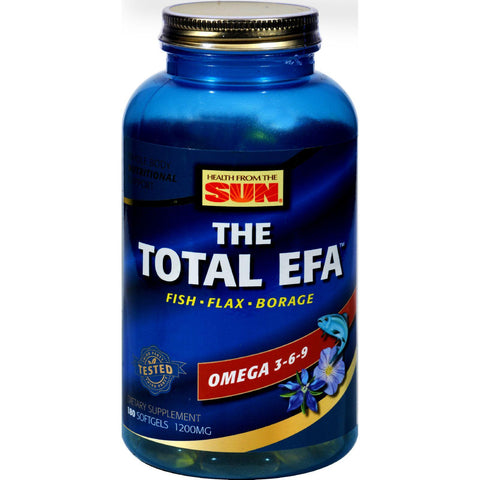 Health From The Sun The Total Efa Omega 3-6-9 - 180 Softgels