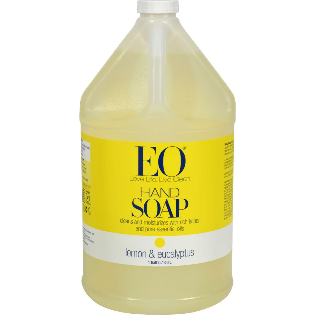 Eo Products Liquid Hand Soap Lemon And Eucalyptus - 1 Gallon