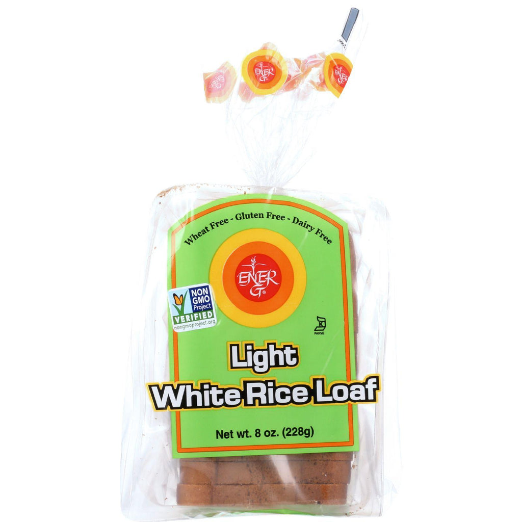 Ener-g Foods Loaf - Light - White Rice - 8 Oz - Case Of 6