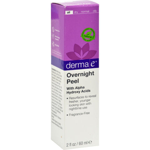 Derma E Evenly Radiant Overnight Peel - 2 Fl Oz