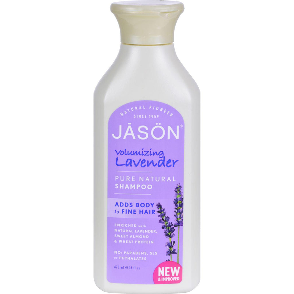 Jason Pure Natural Volumizing Shampoo Lavender - 16 Fl Oz