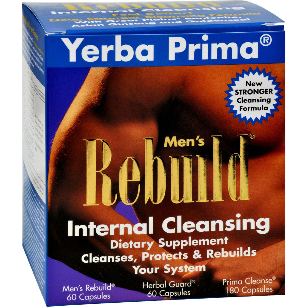 Yerba Prima Men's Rebuild Internal Cleansing - 1 Kit