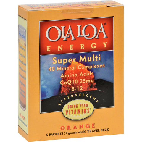 Ola Loa Energy Orange - 5 Packets