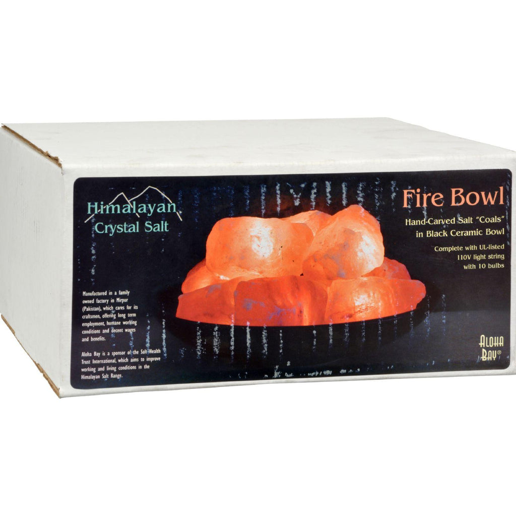 Himalayan Salt Fire Bowl With Stones - 1 Ct