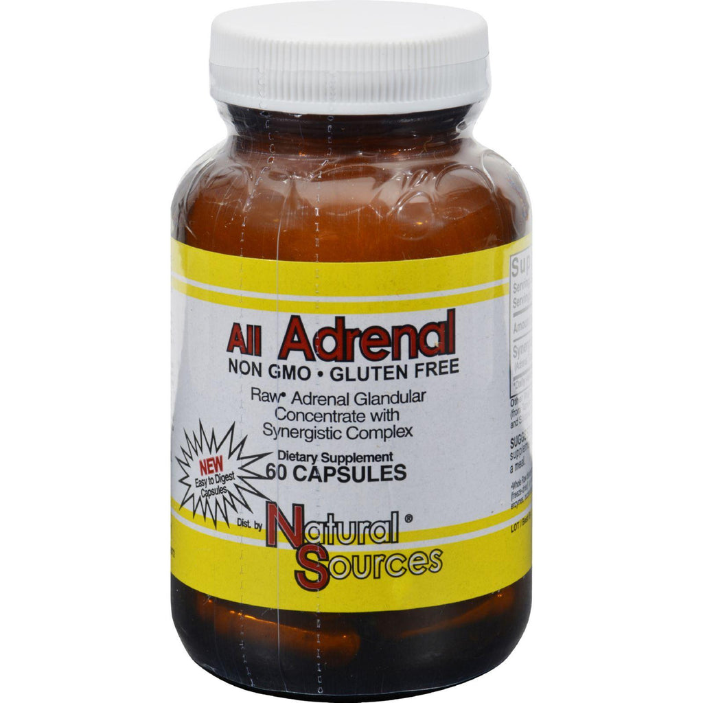 Natural Sources All Adrenal - 60 Capsules