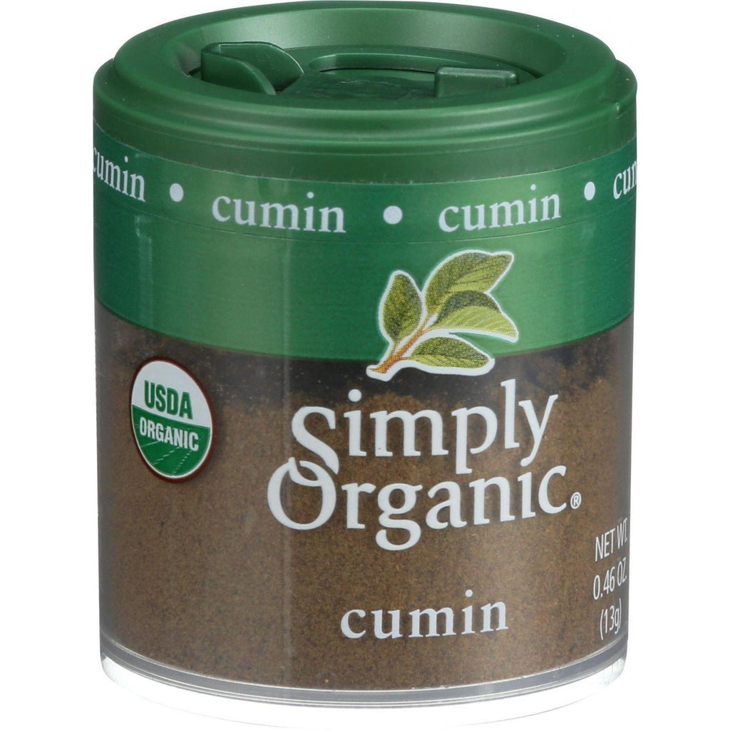 Simply Organic Cumin Seed - Organic - Ground - .46 Oz - Case Of 6