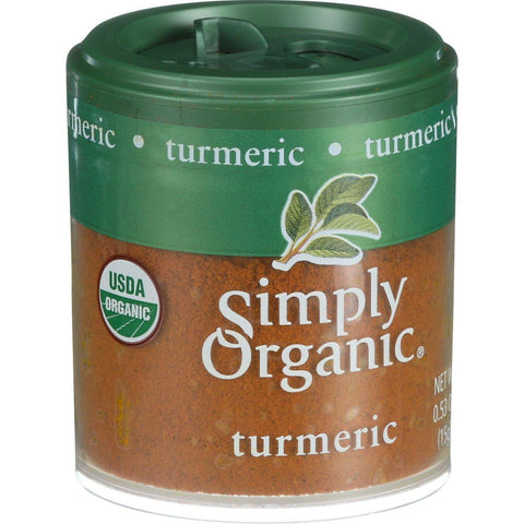 Simply Organic Turmeric Root - Organic - Ground - .53 Oz - Case Of 6