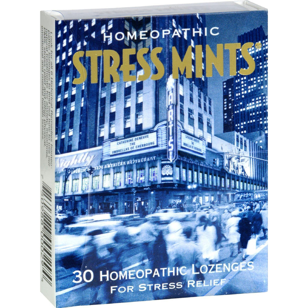 Historical Remedies Homeopathic Stress Mints - 30 Lozenges - Case Of 12