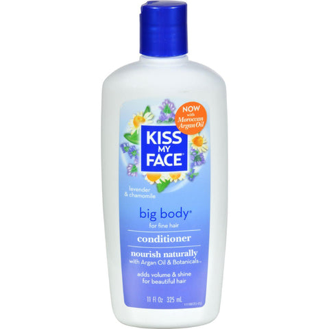 Kiss My Face Big Body Conditioner Lavender And Chamomile - 11 Fl Oz