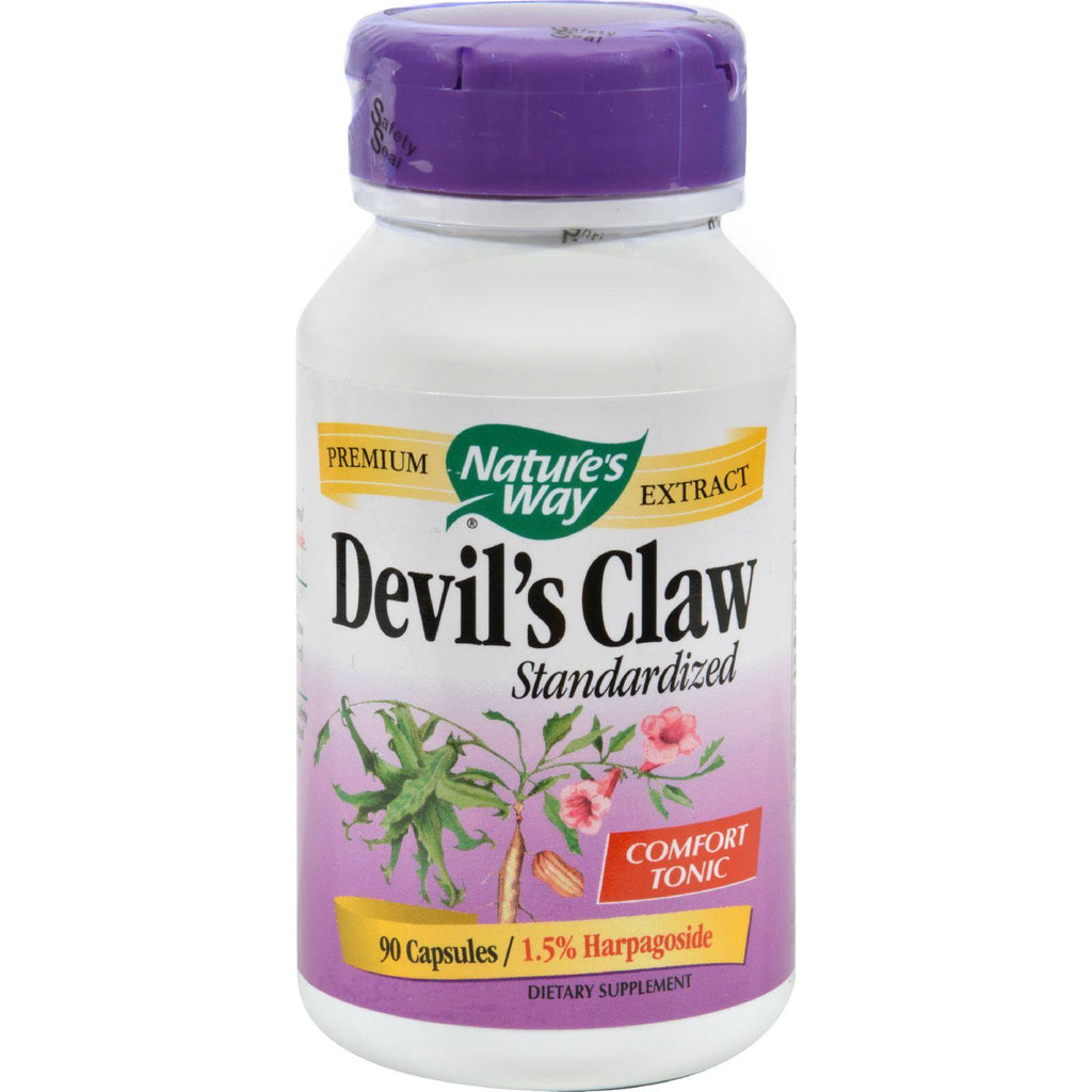 Nature's Way Devil's Claw Standardized - 90 Capsules