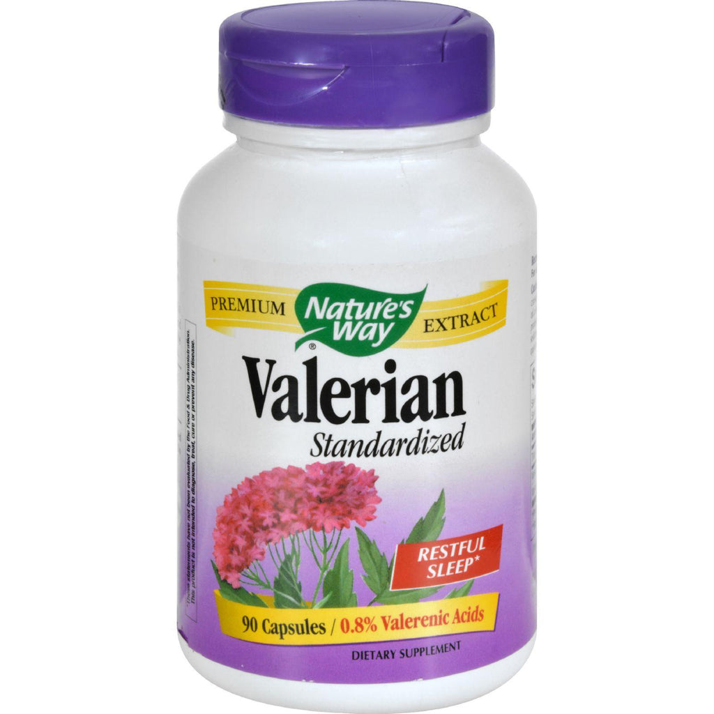 Nature's Way Valerian Standardized - 90 Capsules