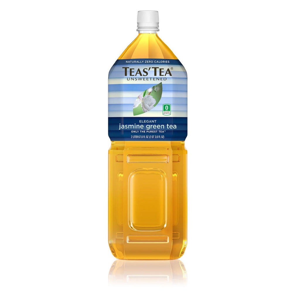 Teas' Tea Unsweetened Green Jasmine Tea - Case Of 6 - 2 Liter