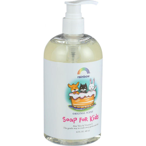 Rainbow Research Soap For Kids - Original Scent - 16 Oz