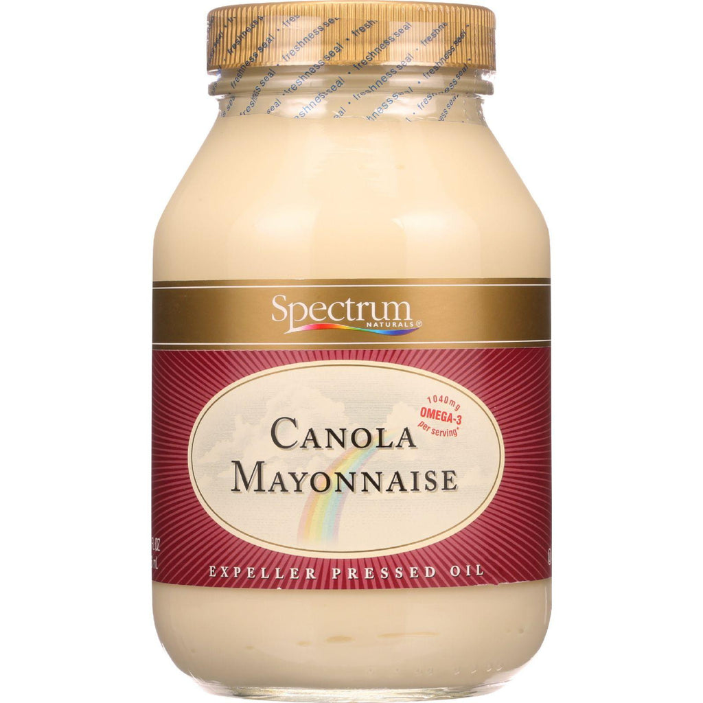 Spectrum Naturals Mayonnaise - Canola - 32 Oz - Case Of 12