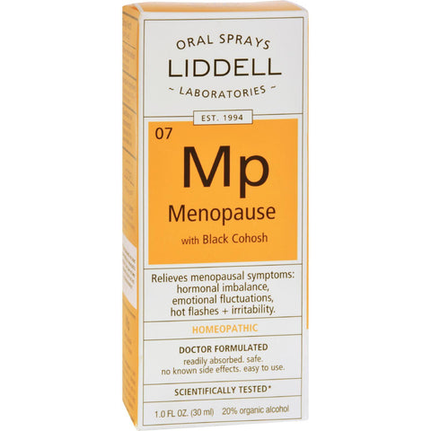 Liddell Homeopathic Menopause Spray - 1 Fl Oz