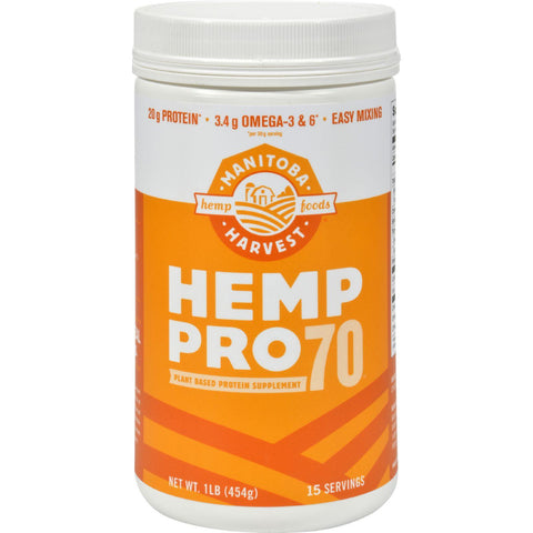 Manitoba Harvest Hemp Pro 70 - 16 Oz