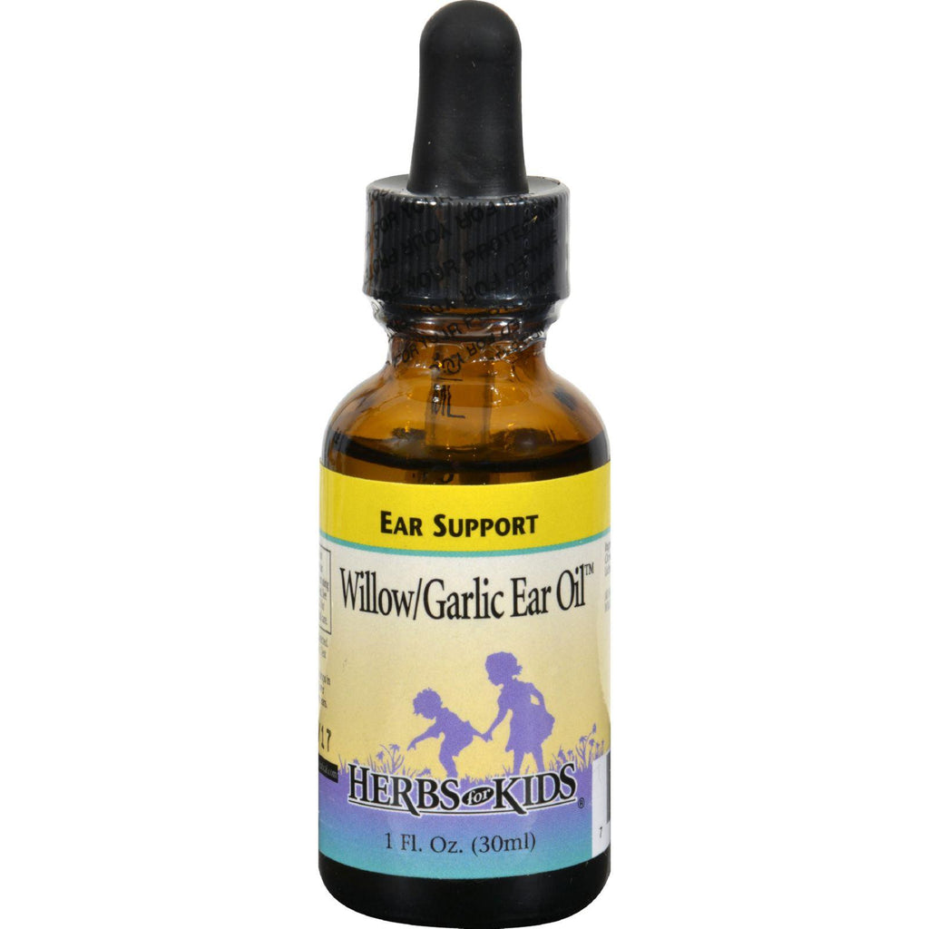 Herbs For Kids Willow And Garlic Ear Oil - 1 Fl Oz