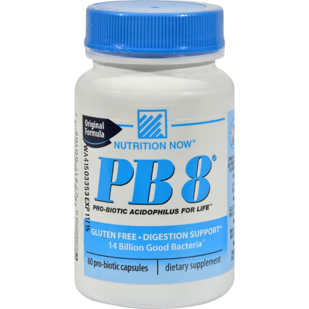 Nutrition Now Pb 8 Pro-biotic Acidophilus For Life - 60 Capsules