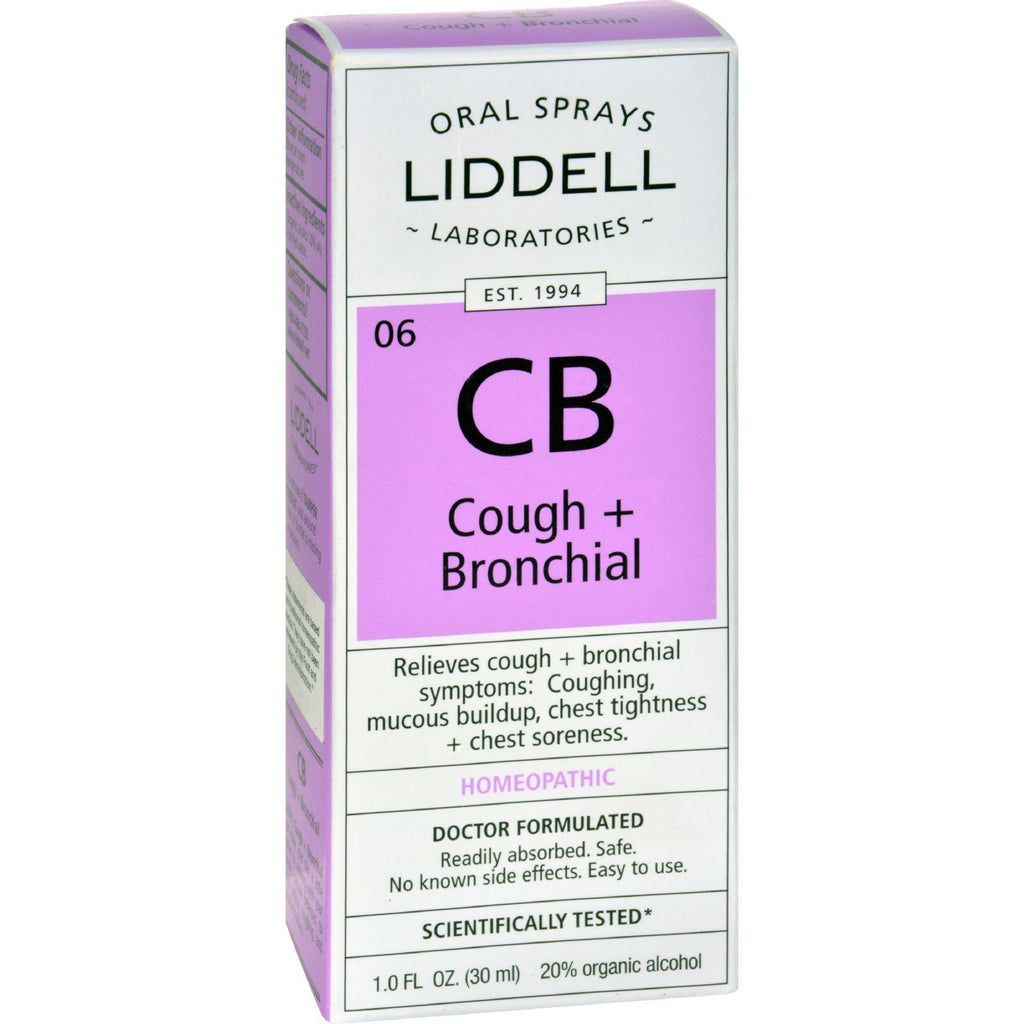 Liddell Homeopathic Cough And Bronchial Spray - 1 Fl Oz