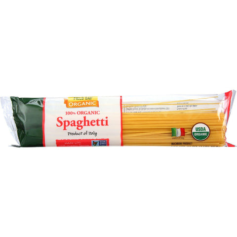 Field Day Pasta - Organic - Traditional - Spaghetti - 16 Oz - Case Of 12