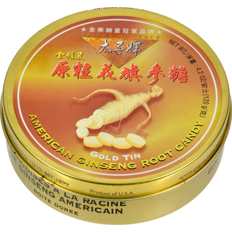 Prince Of Peace American Ginseng Root Candy - 4.2 Oz